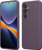 kwmobile telefoonhoesje geschikt voor Samsung Galaxy S24 FE - Hoesje met siliconen coating - Smartphone case in Bleke iris