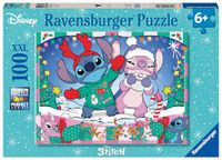 Ravensburger Disney Stitch kerstpuzzels voor kinderen vanaf 6 jaar - 100 stuks XXL