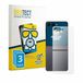 BROTECT - Screenprotector voor Samsung Galaxy Z Flip 8 (Achterkant) - Folie Beschermfolie Beschermglas matte 3 Stuks