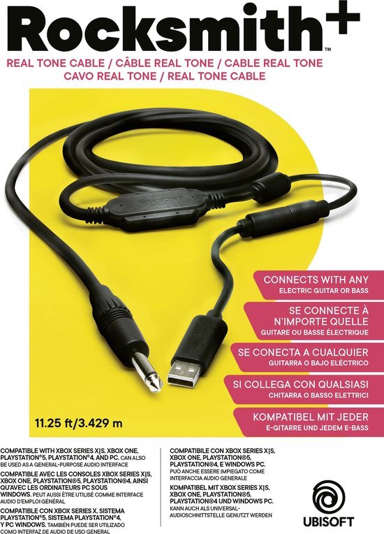 Ubisoft Rocksmith Real Tone Cable (PC DVD)