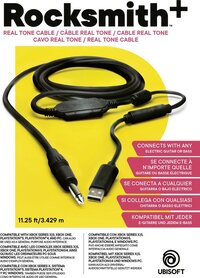 Ubisoft Rocksmith Real Tone Cable - 3.43 m - Black