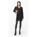 PINKO Jupe Girino Noir/gunmetal Taille: XS
