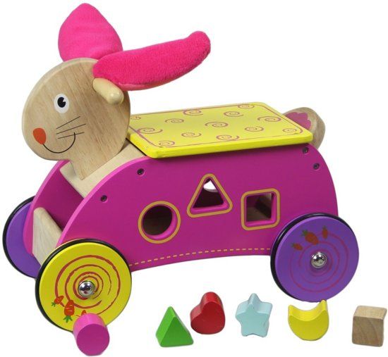 Primi Passi Sort And Go Rabbit Pink - 8711811979257