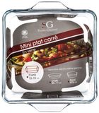 Secret de Gourmet Plat de service Cristal Transparent (15 x 15 cm)