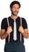 partychimp Carnaval verkleedset bretels en stropdas Holland - rood/wit/blauw - volwassenen - feestkleding