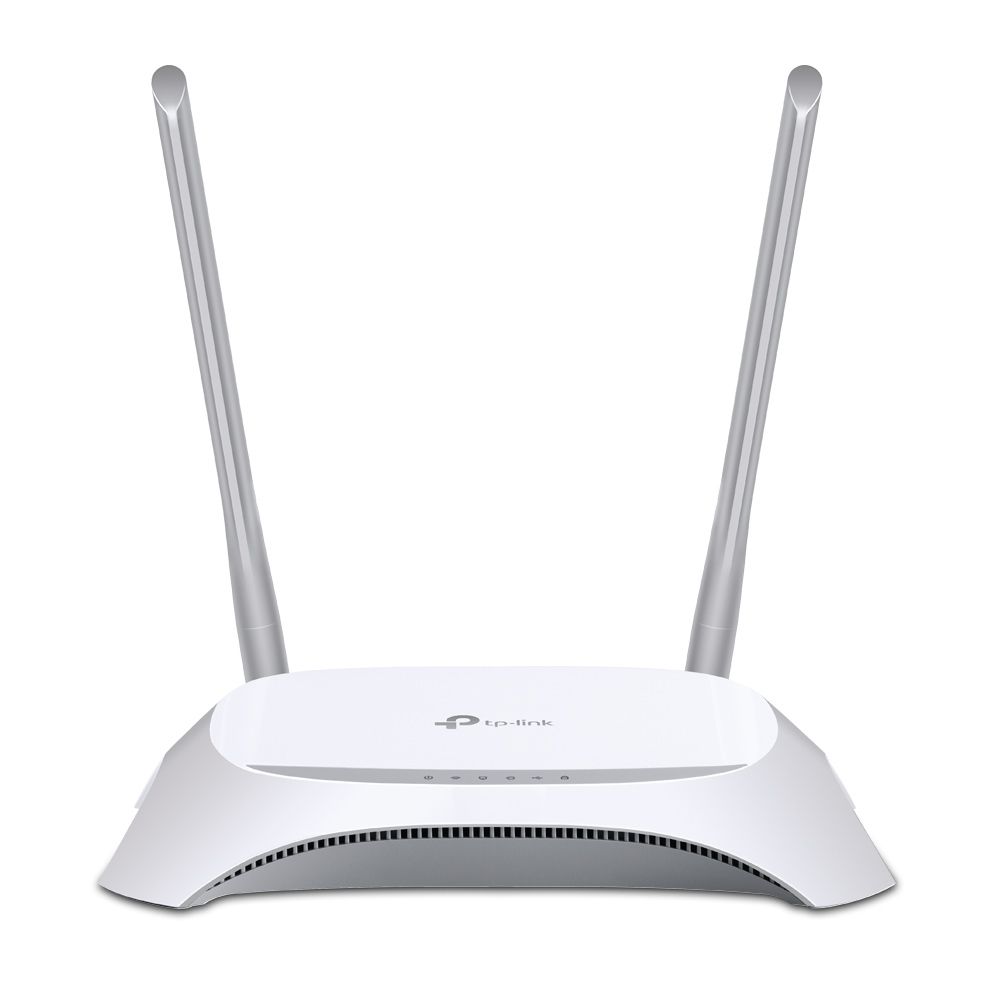 TP-Link TL-MR3420 - Draadloze Router - Fast Ethernet - Single-band (2.4 GHz) - Zwart, Wit