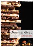 Gourmandises Calvendo Gourmandises - Art culinaire (Calendrier mural 2027 DIN A3 horizontal), CALVENDO calendrier mensuel