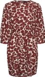 VERO MODA VMPILA SENYA 3/4 SHORT DRESS WVN Dames Mini Jurk Fired Brick