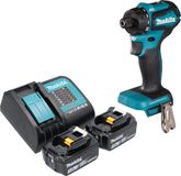 Makita DDF 083 SF accuboormachine 18 V 40 Nm 1/4'' borstelloos + 2x oplaadbare accu 3.0 Ah + lader