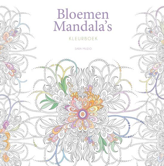 Bloemen mandala's: Kleurboek