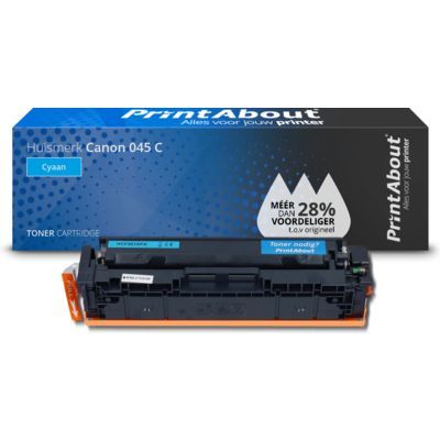 PrintAbout 045 C Cyaan Toner Cartridge | Compatible with Canon Printers