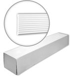 e-Delux GmbH Profhome Wandlijst 12 stuks 24 m wit Polyurethaan