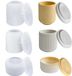 Ibenzoa® Set de 3 moules flexibles en silicone pour bougies créatives et objets décoratifs