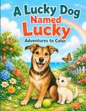 A Lucky Dog Named Lucky: Adventures to Color