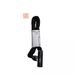 Falkx Kettingslot met nylon hoes - 90 cm - 8.3 mm dik - Zwart