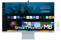 Samsung 32" 4K Smart Monitor - LS32BM80BUU - Blue/White