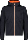 CMP Hooded Jacket Men XL Anthracite/Flamingo Fluo Polyester Softshell Waterafstotend Lente/Zomer 2025