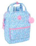 VMB PARAíSO - Jeugdrugzak met handgrepen voor laptops tot 33 cm (13 inch), ideaal voor jongeren van verschillende leeftijden, comfortabel en veelzijdig, kwaliteit en duurzaamheid, 27 x 19 x 40 cm, blauw