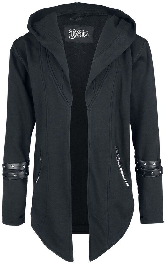 Vixxsin Archer Hood Cardigan Zwart