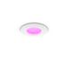 Philips Hue dunne LED inbouwspot - badkamerverlichting - GU10 fitting - aanpasbaar wit en gekleurd licht - wit - IP44