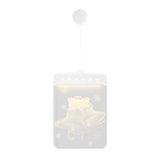 AmeliaHome Jingle Bells Led-raamdecoratie, acrylhanger, kerstverlichting, werkt op batterijen, rechthoekig