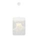 AmeliaHome Jingle Bells Led-raamdecoratie, acrylhanger, kerstverlichting, werkt op batterijen, rechthoekig