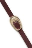 ICHI IACELINE BE Dames Riemen Zinfandel Polyester Herfst/Winter