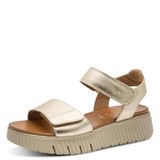 Tamaris Comfort Sandalen Goud Leer - Maat 42