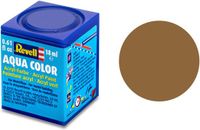 Revell Hobbyverf Acrylverf - Aqua #82 Dark-Earth - Matt - RAF14 - Acryl - Verf potje - 18 ml