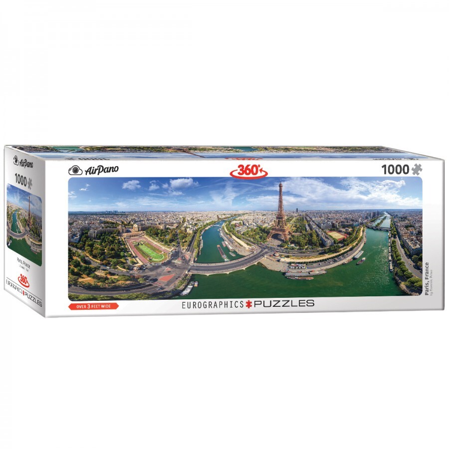 Eurographics Paris France Panorama Puzzel (1000 stukjes)