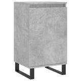 VidaXL Dressoir, 40x35x70 cm, Bewerkt Hout, Betongrijs