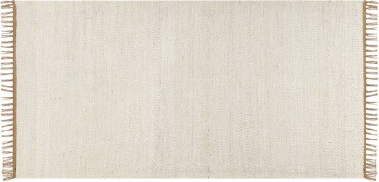 LUNIA - Jute vloerkleed - Lichtbeige - 80 x 150 cm - Jute