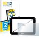 BROTECT - Protection d'écran pour navigation et GPS avec écrans de 7 pouces [152,5 mm x 91,5 mm, 15:9] - Film protecteur transparent - 2 pièces
