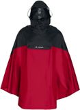 VAUDE Poncho Covero Poncho II Unisex Rood/Zwart XL