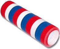 Merkloos / Sans marque Serpentine rol rood/wit/blauw - vlag Nederland/Holland - Feestartikelen/versieringen - 400 cm