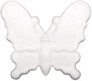 Rayher hobby materialen 20x stuks piepschuim vlinders van 12,5 cm