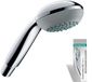 hansgrohe Crometta 85 Handdouche, waterbesparende Douchekop, Spaardouchekop 6 l/min, chroom, 28561000