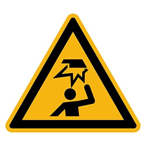 Ambiance Sticker Sticker "Danger Warning" NF ISO7010 - 60 x 60 cm