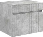 vidaXL Wandgemonteerde Badkamerkast Betongrijs 59 x 44,5 x 50 cm