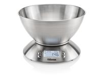 Tristar KW-2436 Kitchen Scale - Digital, Stainless Steel, 5kg, with Bowl