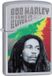 Bob Marley Zippo - Satin Chrome Unisex Aansteker