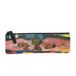 Halta Definition Mahana Etui, bedrukt met een kunstwerk van Gaugin, met ritssluiting, ideaal voor potloden, pennen en accessoires, 22 x 2 x 6,5 cm