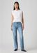 Levi's Jeans 501 '90s Blauw Katoen Loose Fit Regular Waist Knopen Dames W26 X L32