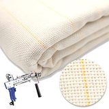Primaire tuftdoek met gemarkeerde lijnen, grote maat handwerkstof, monniksdoek voor tuften pistool, Rug-Punch, Punch Naald, 45"x45"