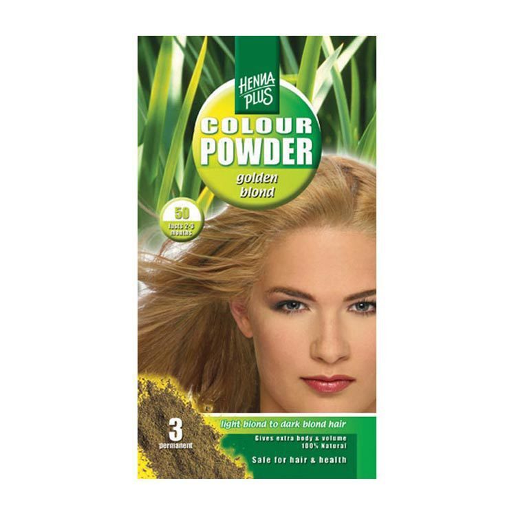 Hennaplus Colour Powder 50 Golden Blond