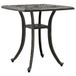 VidaXL Tuintafel 53x53x53 cm Gietaluminium Bronskleurig