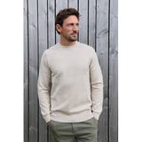 Kultivate trui gebreid beige