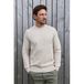 Kultivate trui gebreid beige