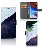 B2Ctelecom Motorola Moto E7i Power | E7 Power Book Case Sea in Space