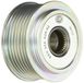 HELLA 9XU 358 039-021 Dynamovrijloop - Schroefdraadmaat: M17x1,5 - Aantal groeven: 7 - Met kap